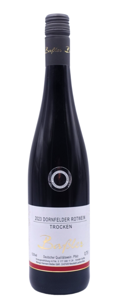 2023er Dornfelder Rotwein trocken